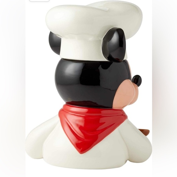 Enesco Disney Chef Mickey Mouse Cookie Jar NWT - Picture 3 of 8